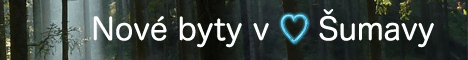 nové byty na Šumavě v Prášilech